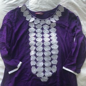 Long Sleeve Indian Kurta